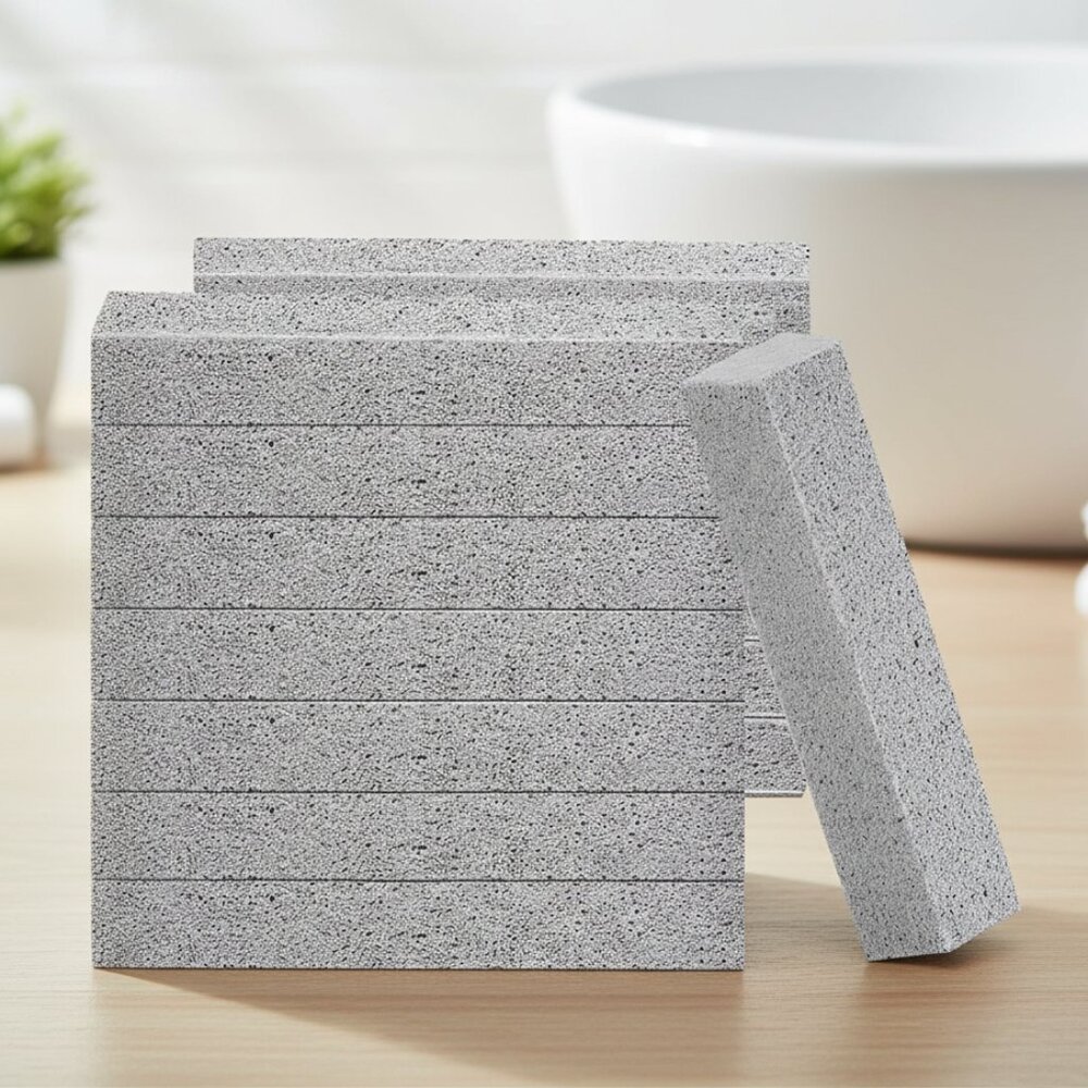 14 Pack Pumice Stone for Toilet Bowl Cleaning, Powerfully Cleans Hard‎ Water